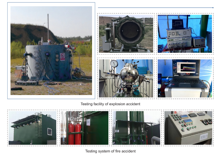 26-1 Testing facility of explosion accident 26-1 Testing facility of explosion accident